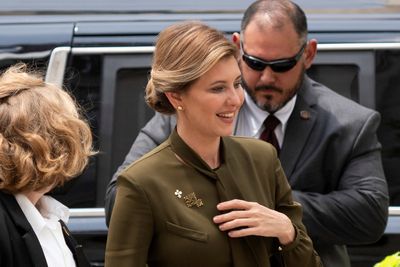 Ukraine's first lady to address U.S. Congress on Wednesday