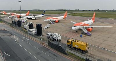 Luton Airport cancels all flights after runway melts in extreme heatwave