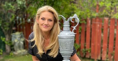 Lanarkshire baker enjoys slice of action at The Open with Claret Jug cake