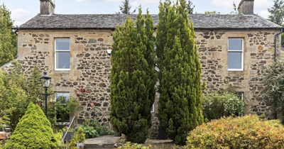 Idyllic 18th century farmhouse with clawfoot tub just outside Glasgow hits the market