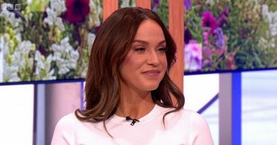 Vicky Pattison's tears up on The One Show as she admits she was 'terrified' of becoming an alcoholic like her dad