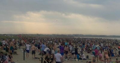 Dublin weather: Massive crowds cool down on packed beaches after record-breaking day