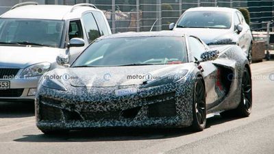 Chevrolet Corvette E-Ray Spied Previewing Future Hybrid