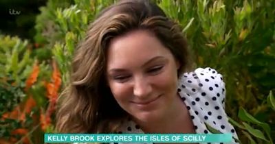 Mortified Kelly Brook left apologising during ITV This Morning segment