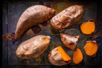 Turn sweet potatoes into creamy hummus