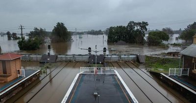 Trains back on track after floods throw a spanner in the works