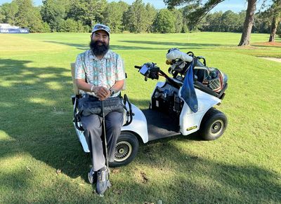 Golf gave U.S. Army veteran Randy Shack a ‘second life’ after roadside bombs injured his spine. Now he’s one of seven seated players at inaugural U.S. Adaptive Open