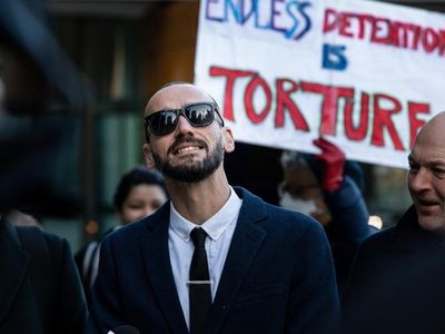 Refugee claims hotel detention unlawful