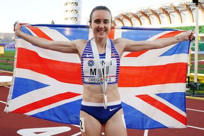 Laura Muir’s brave effort clinches 1500m bronze at World Athletics Championships