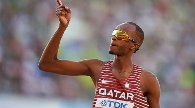 Qatar's Barshim Wins 3rd High Jump Title at Worlds