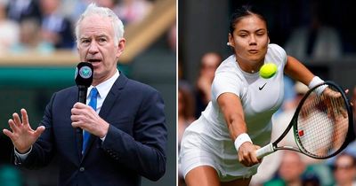 John McEnroe urges Emma Raducanu to feed off criticism as he backs her ahead of US Open