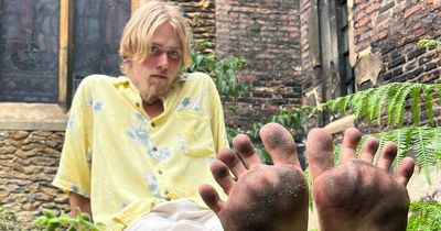 Man who plans never to wear shoes again hopes to be OnlyFans millionaire selling pictures of his grubby feet