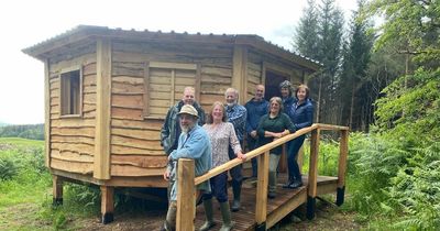Official opening for new wildlife hide near Carsphairn