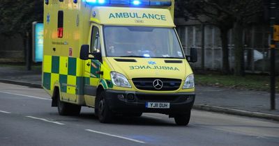 Motorcyclist taken to hospital after serious collision with a car in Northumberland