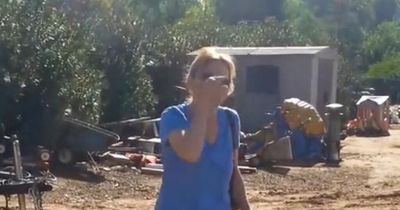'Karen' goes viral on TikTok for explosive rant after neighbour puts up new fence