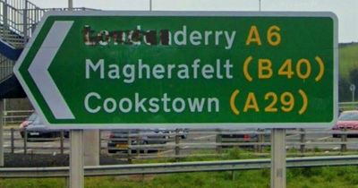 'Derry' to be added to 'Londonderry' road signs under Stormont plans
