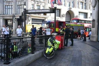 Oxford Circus Station evacuated after escalator overheats in rush hour