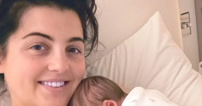Storm Huntley marks one week of motherhood and asks 'when will manual arrive?'