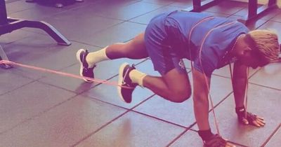 Alfredo Morelos steps up Rangers injury recovery as he uploads series of gym snaps