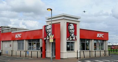 Frightened KFC workers fled yob and hit the panic button