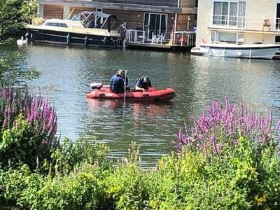 Huge search continues for 14-year-old boy feared drowned in the Thames
