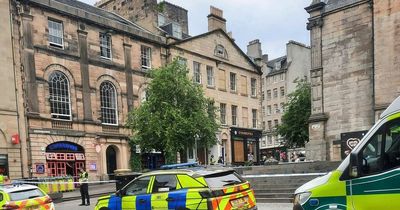 Edinburgh police shut down city centre as body found and forensics investigate