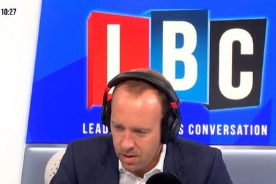 Watch as 'useless' Matt Hancock demolished by Scots caller on LBC phone-in