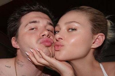 Nicola Peltz declares her love for husband Brooklyn Beckham as she shares loved-up holiday snaps