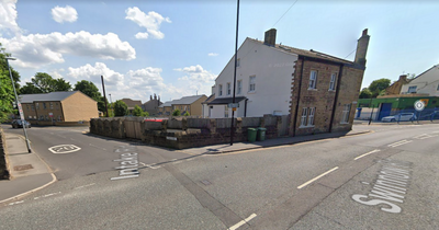 Biker crashes into wall and left seriously injured after five-strong motorbike gang ambush him at Leeds petrol station