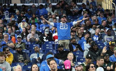 The Lions finished last in the NFL in ticket revenue for 2021