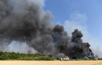 London declares 'major incident' as fires surge amid record heatwave
