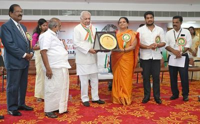 APJ award presented to DRDO scientist Tessy Thomas