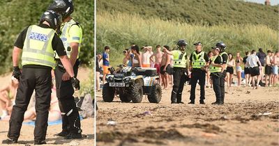 Crafty booze teens try to evade police en route to Ayrshire beaches