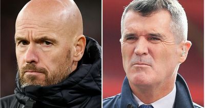 Roy Keane disagrees with prediction for Erik ten Hag's first Manchester United season