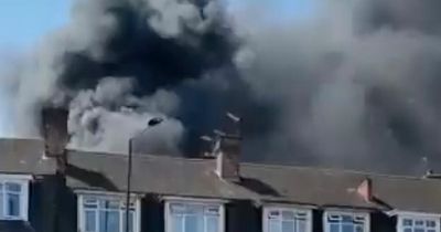 Wembley fire: 80 firefighters battle huge blaze as smoke fills sky on hottest day ever