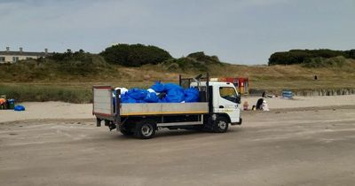 Irish beaches left in 'carnage' covered in rubbish after the hottest day of the year