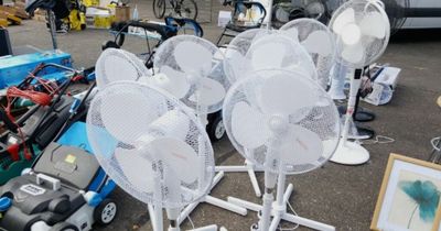 Heatwave shopping mania sees sales of fans at Asda soar by 1,300 per cent