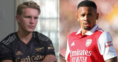 Martin Odegaard admits Gabriel Jesus has had instant impact on new Arsenal teammates