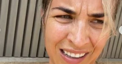 Gemma Atkinson shows sweaty 'Insta vs reality' as she battles heatwave after emotional Spanish holiday