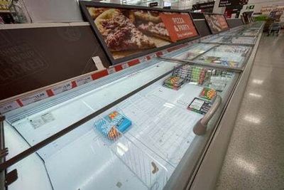 Ice cream and water aisles empty at major supermarkets in London amid heatwave
