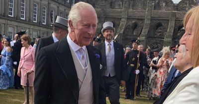 Lanarkshire takeaway boss honoured to chat with Prince Charles after attending Queen's Royal Garden Party