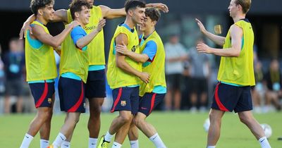 What Frenkie de Jong did in Barcelona pre-season training amid Manchester United transfer pursuit