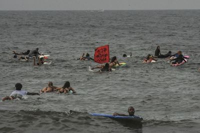 New York City beaches closed to swimmers until further notice after multiple shark sightings