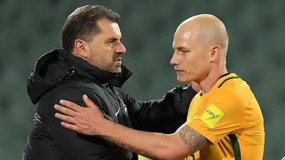 Aaron Mooy signs with Celtic, where he will be coached by Ange Postecoglou