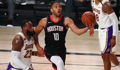 Woj hints at Lakers pursuing trade for Rockets guard Eric Gordon