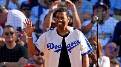 Denzel Washington Pays Homage to Jackie Robinson at All-Star Game