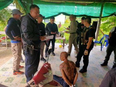 Murder suspect arrested in Songkhla