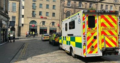 Edinburgh city centre death 'not suspicious' after police shut down street