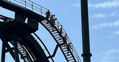 Alton Tower guests left stranded at 180ft on Oblivion ride on UK’s hottest day