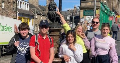 Castle Douglas High S3 pupils take part in overnight trip to Edinburgh